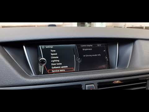 BMW Hiden Menu CIC-NBT დაფარული ფუნქციების გახსნა